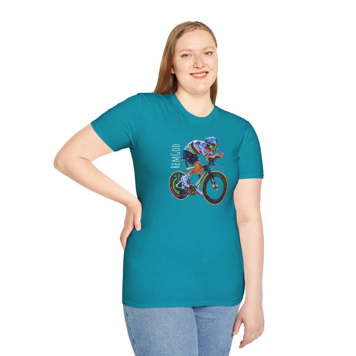 REMGod " Remco Evenepoel the cronoman" - Unisex Softstyle T-Shirt