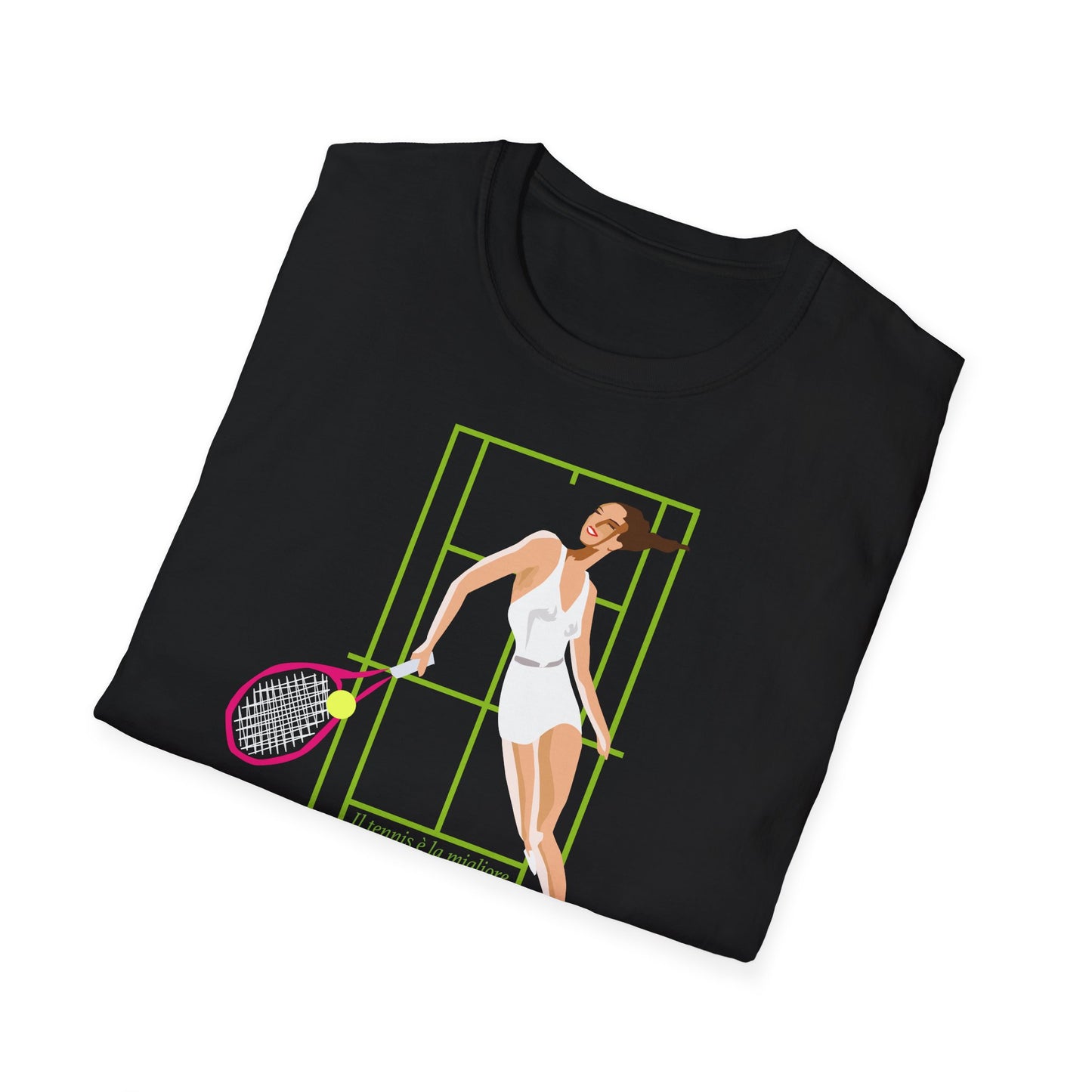 Tennis Scuola di Vita T-Shirt – Unisex