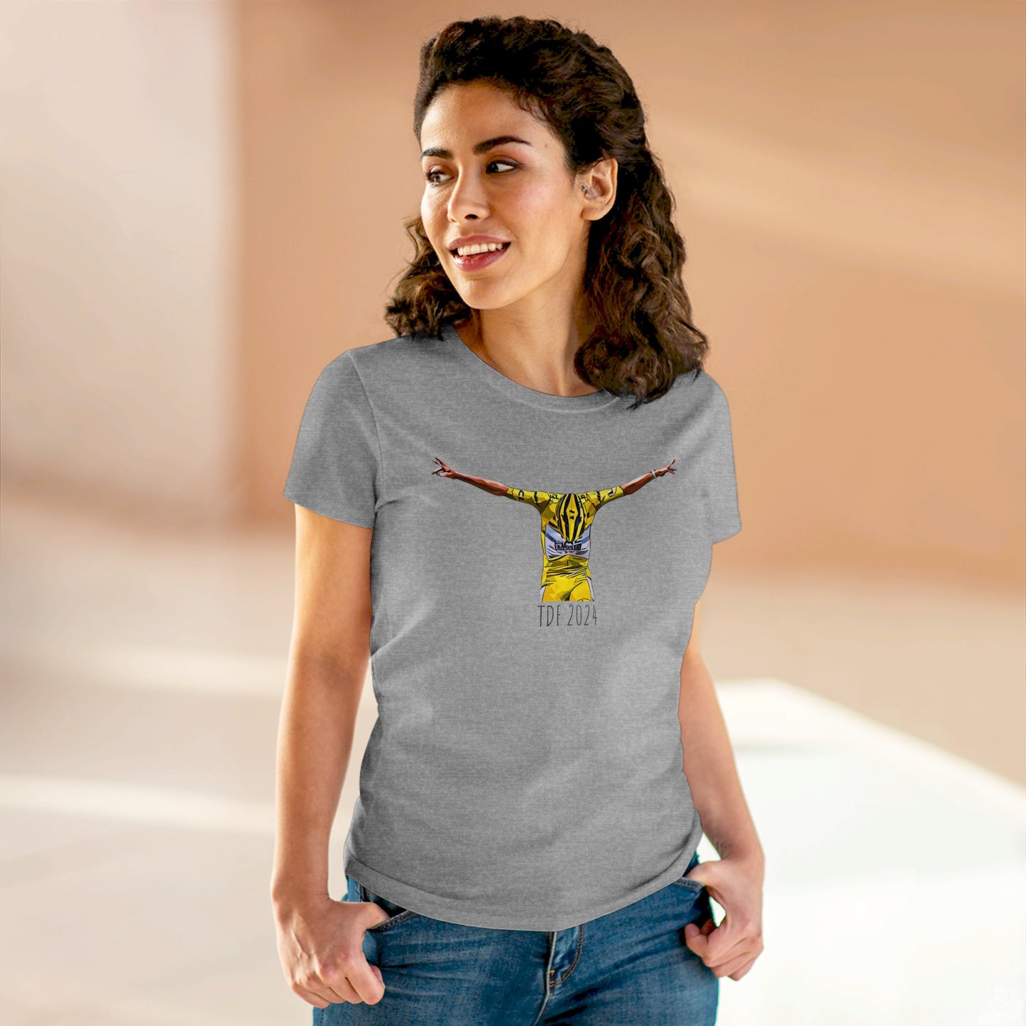 Tadej Pogacar vincitore al Tour de France - Donna t-shirt