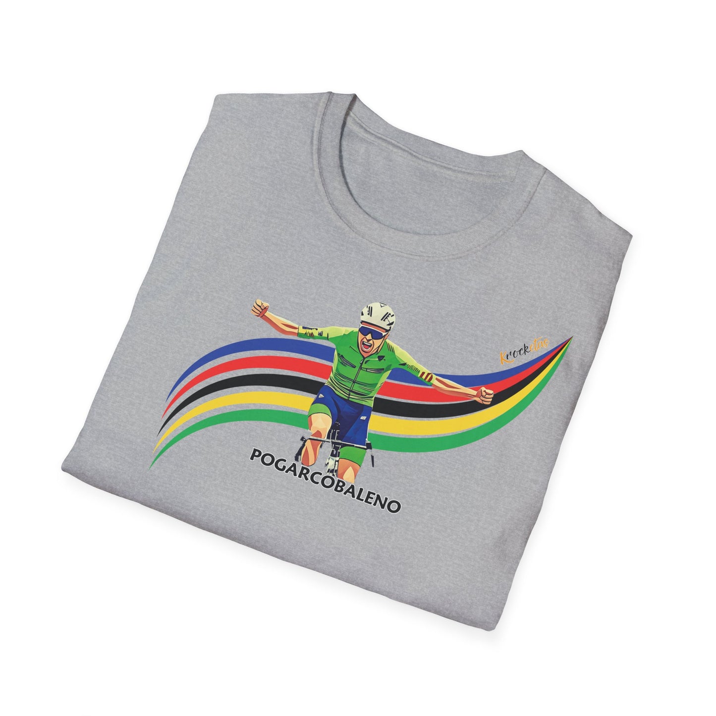 Pogarcobaleno - Tadej Pogačar World Champion 2024