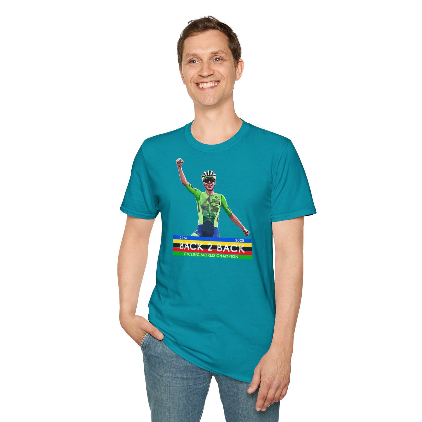 Pogacar World champion t-shirt Commemorativa