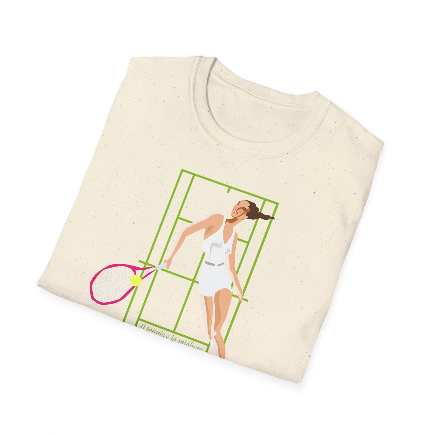 Tennis Scuola di Vita T-Shirt – Unisex