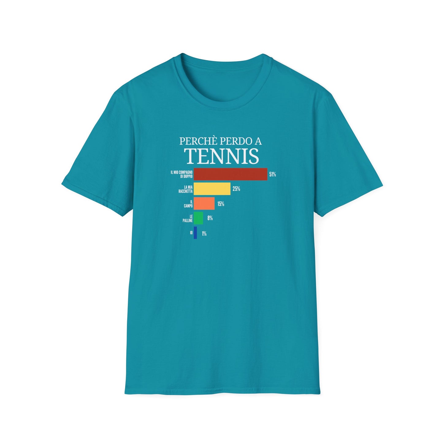 Perchè perdo a Tennis - T-shirt