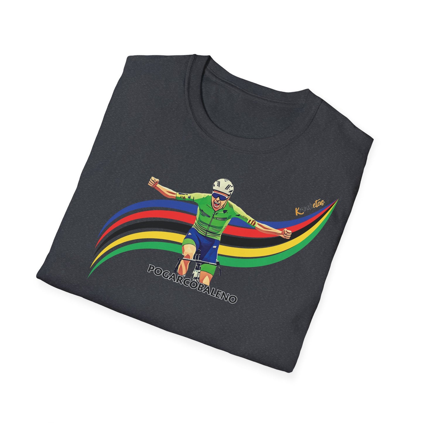 Pogarcobaleno - Tadej Pogačar World Champion 2024