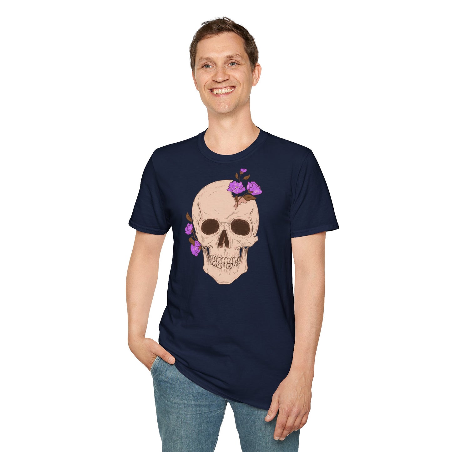Unisex "Skull" print t-shirt