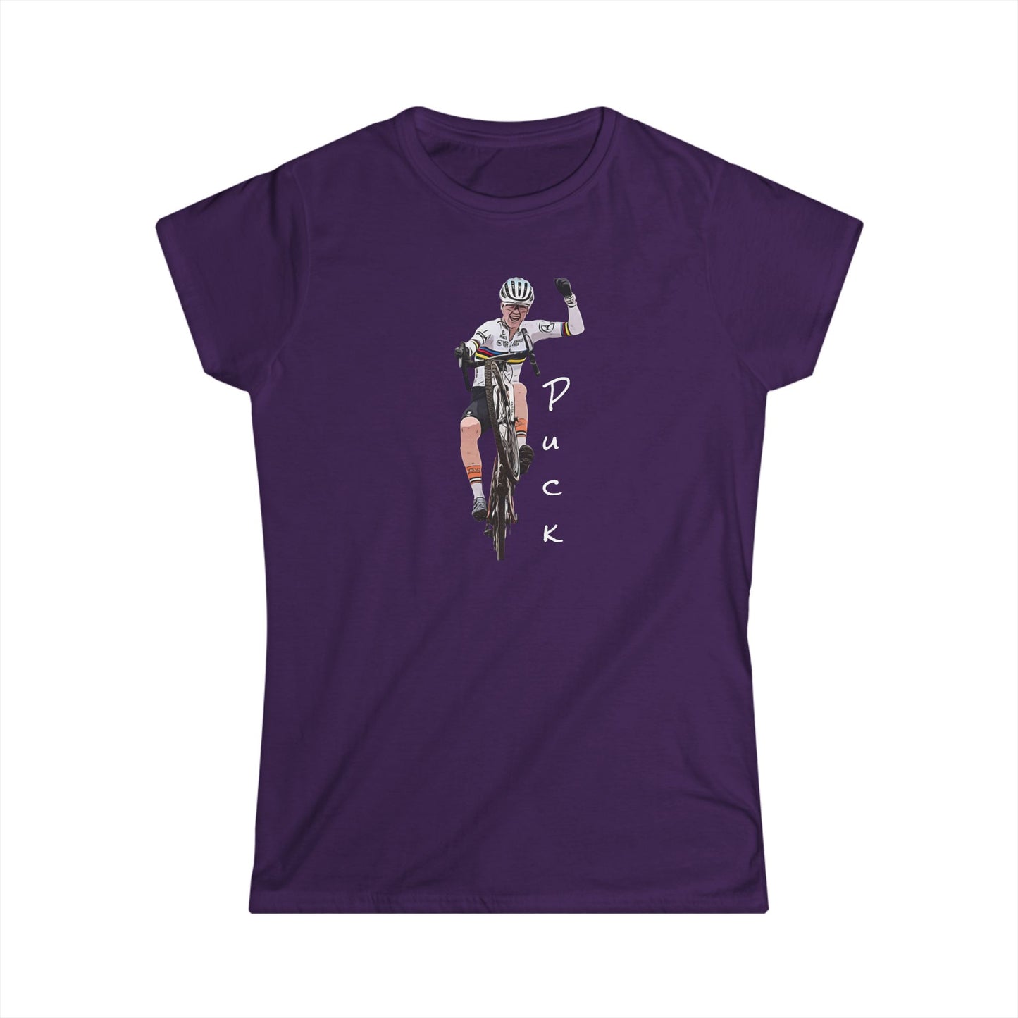 Puck Pieterse Ciclocross - Mountain Bike. T-shirt Donna