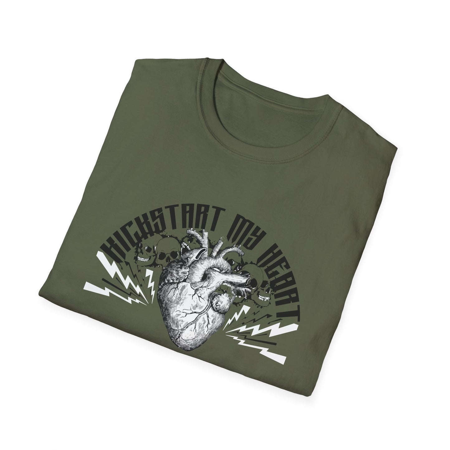 Kickstart My Heart Rock 'n' Roll Unisex T-Shirt - Design digital Artist 2M