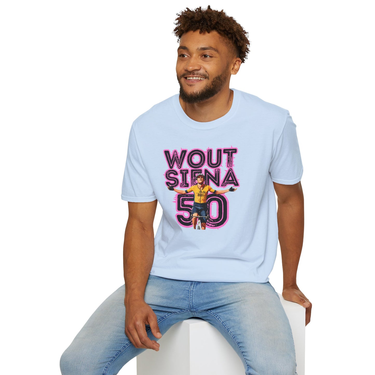 Wout van Aert 50" – T-shirt Unisex da Leggenda