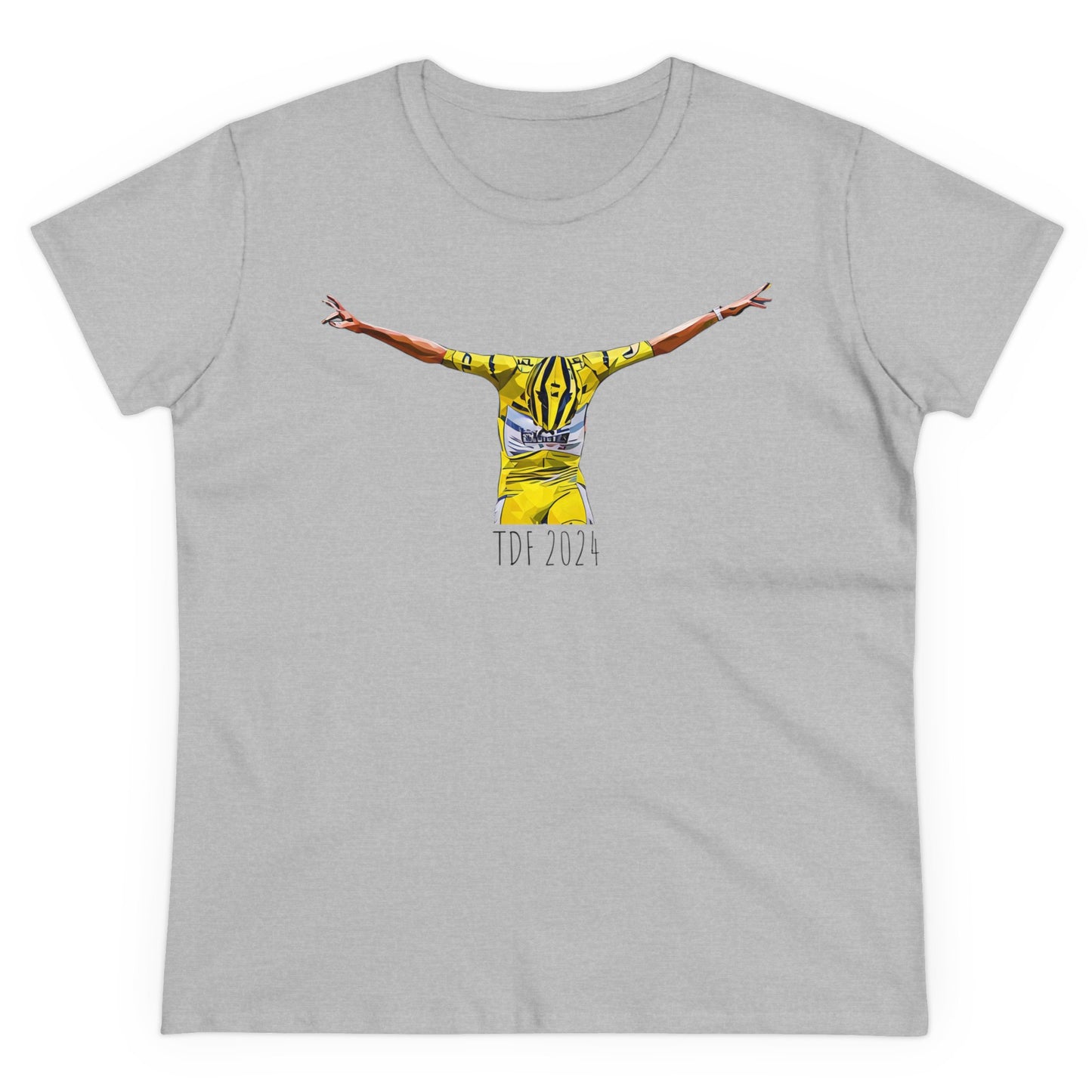 Tadej Pogacar vincitore al Tour de France - Donna t-shirt