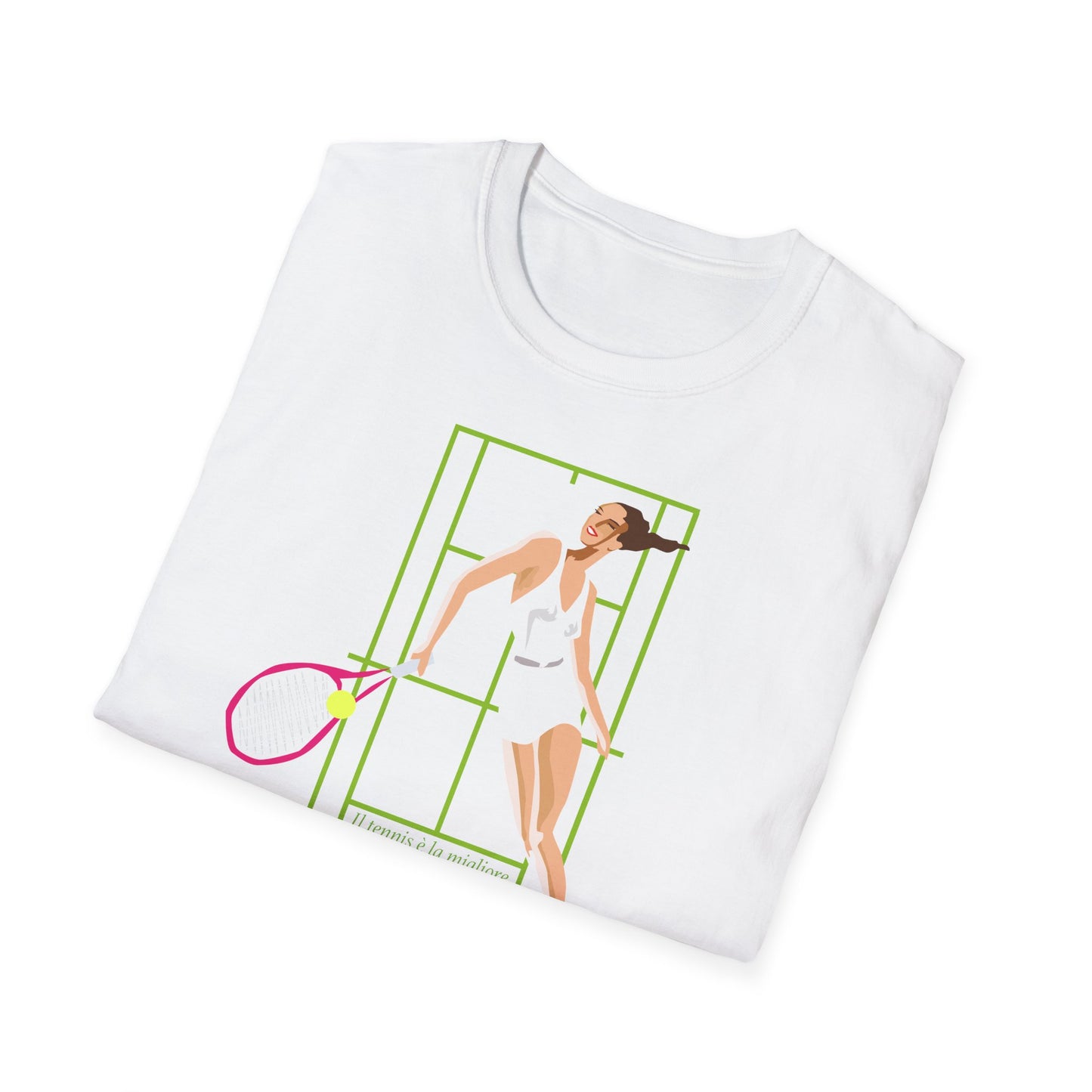 Tennis Scuola di Vita T-Shirt – Unisex