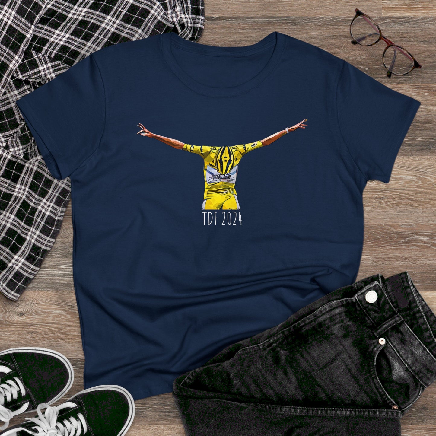 Tadej Pogacar vincitore al Tour de France - Donna t-shirt
