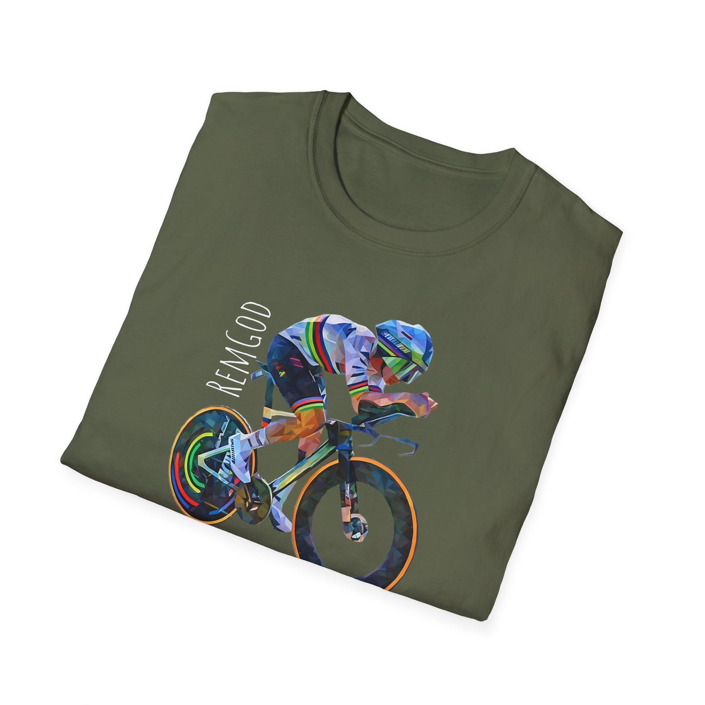 REMGod " Remco Evenepoel the cronoman" - Unisex Softstyle T-Shirt