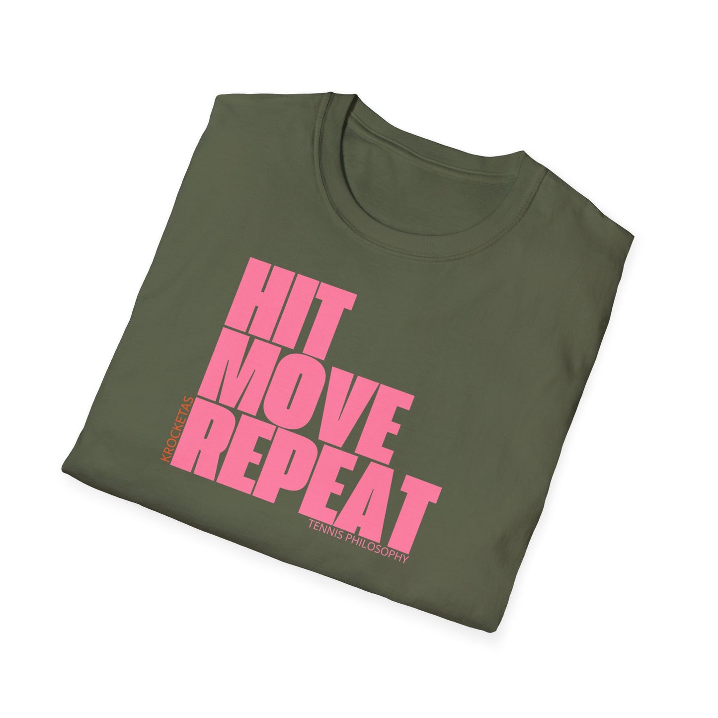 Hit Move Repeat - Tennis Philosophy Unisex