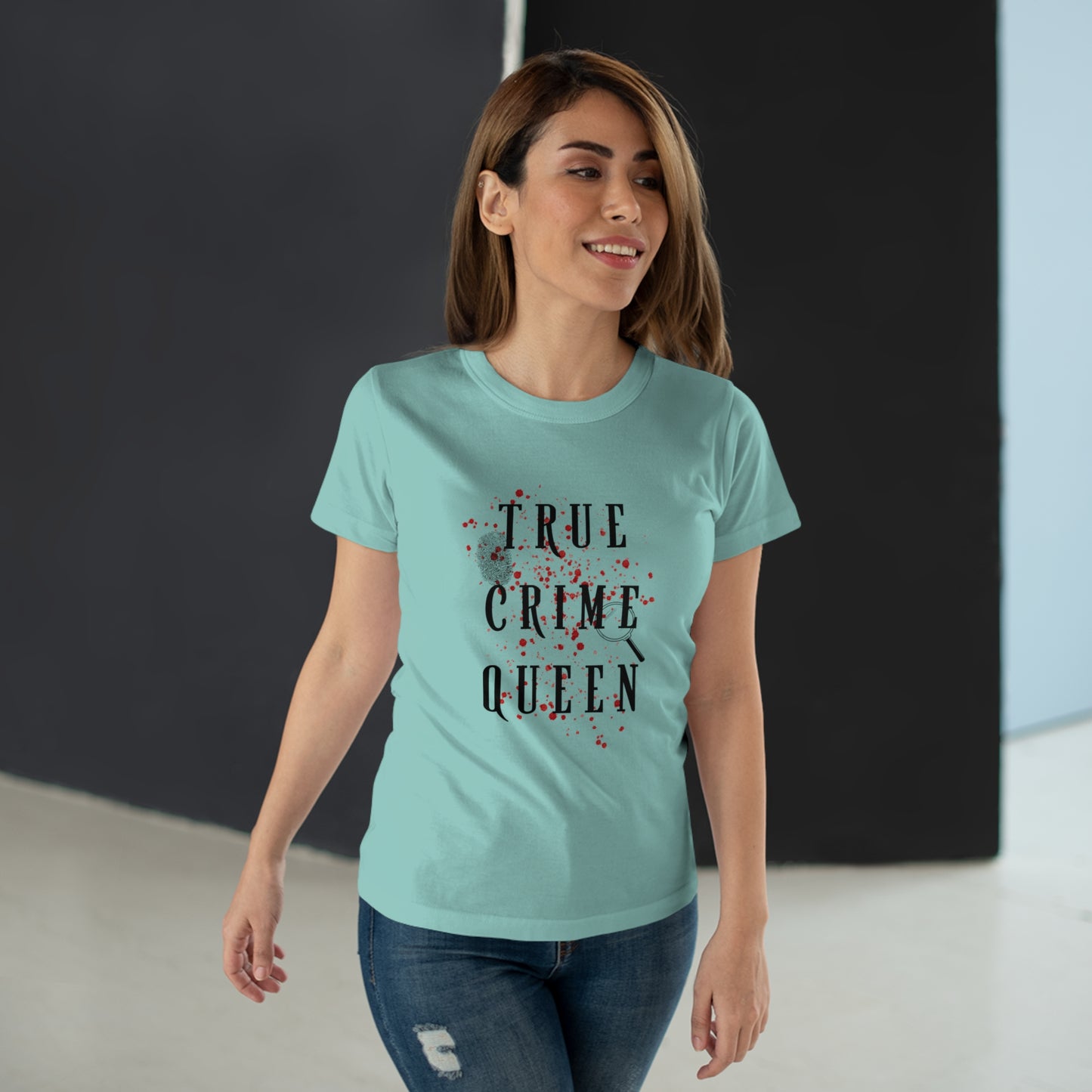 True Crime Queen -T-Shirt Donna