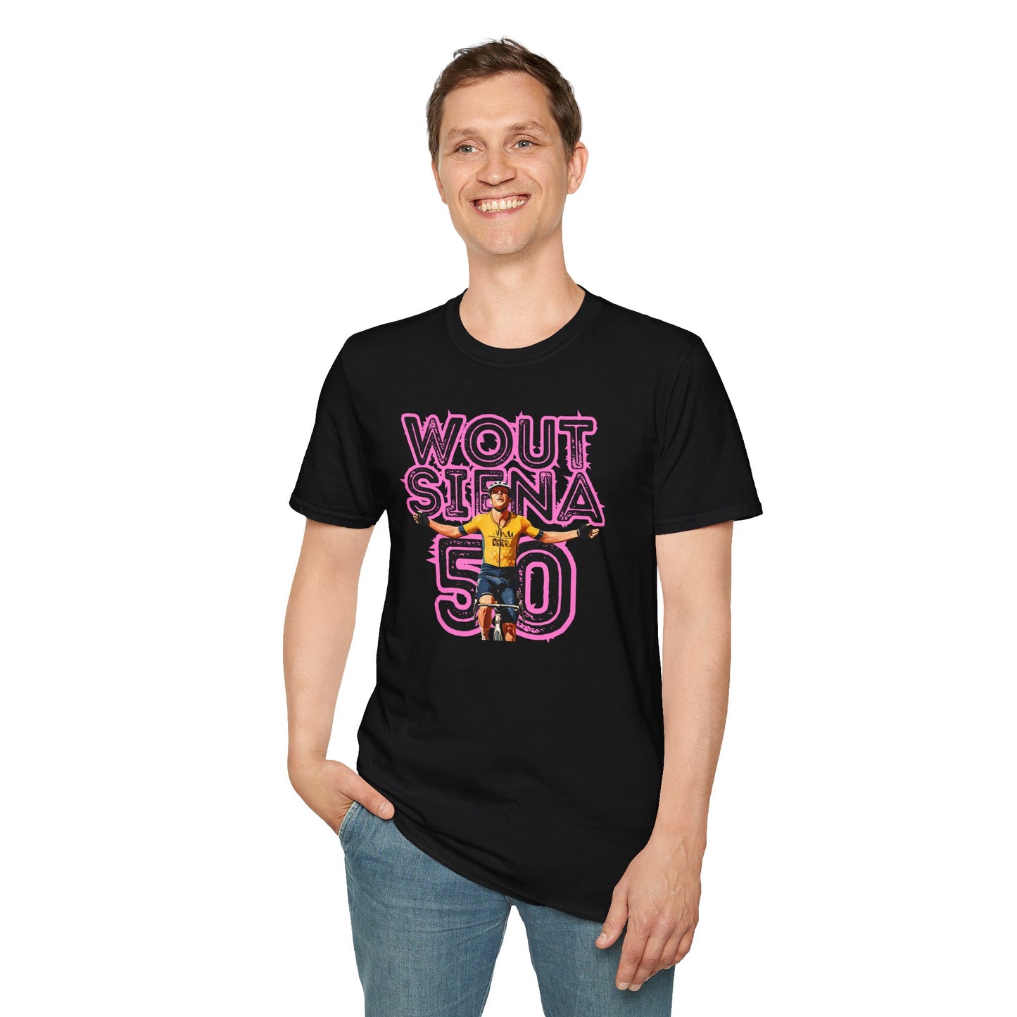 Wout van Aert 50" – T-shirt Unisex da Leggenda
