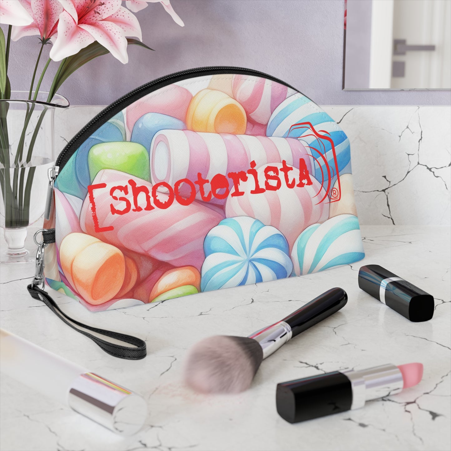 Trousse portatrucchi "Shooterista" Marshmallow edition