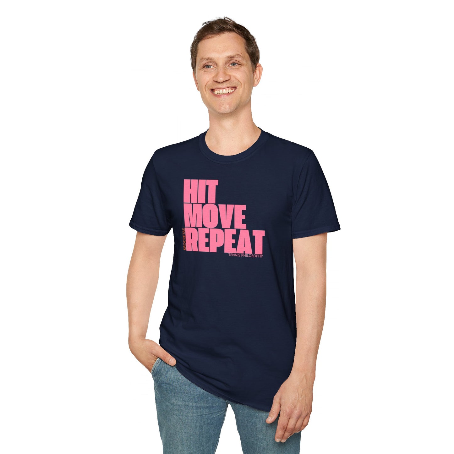 Hit Move Repeat - Tennis Philosophy Unisex