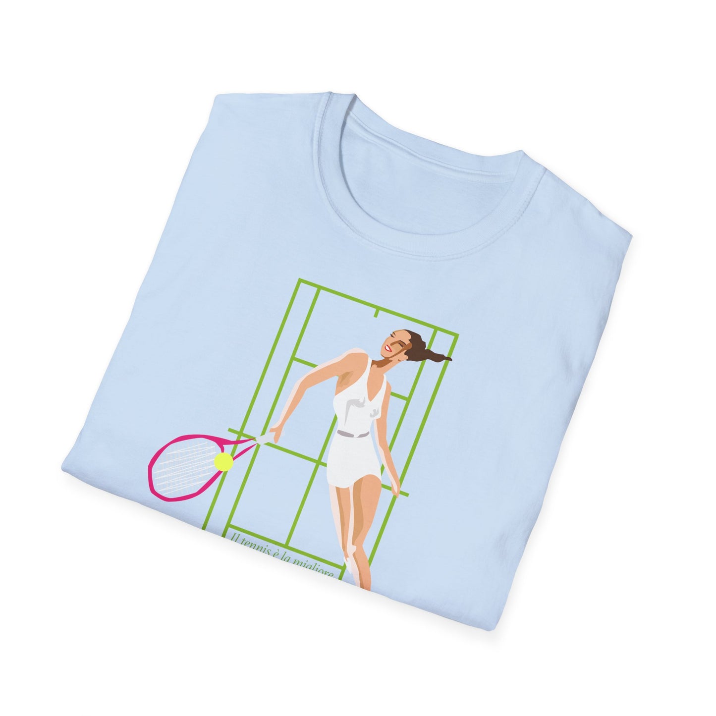 Tennis Scuola di Vita T-Shirt – Unisex