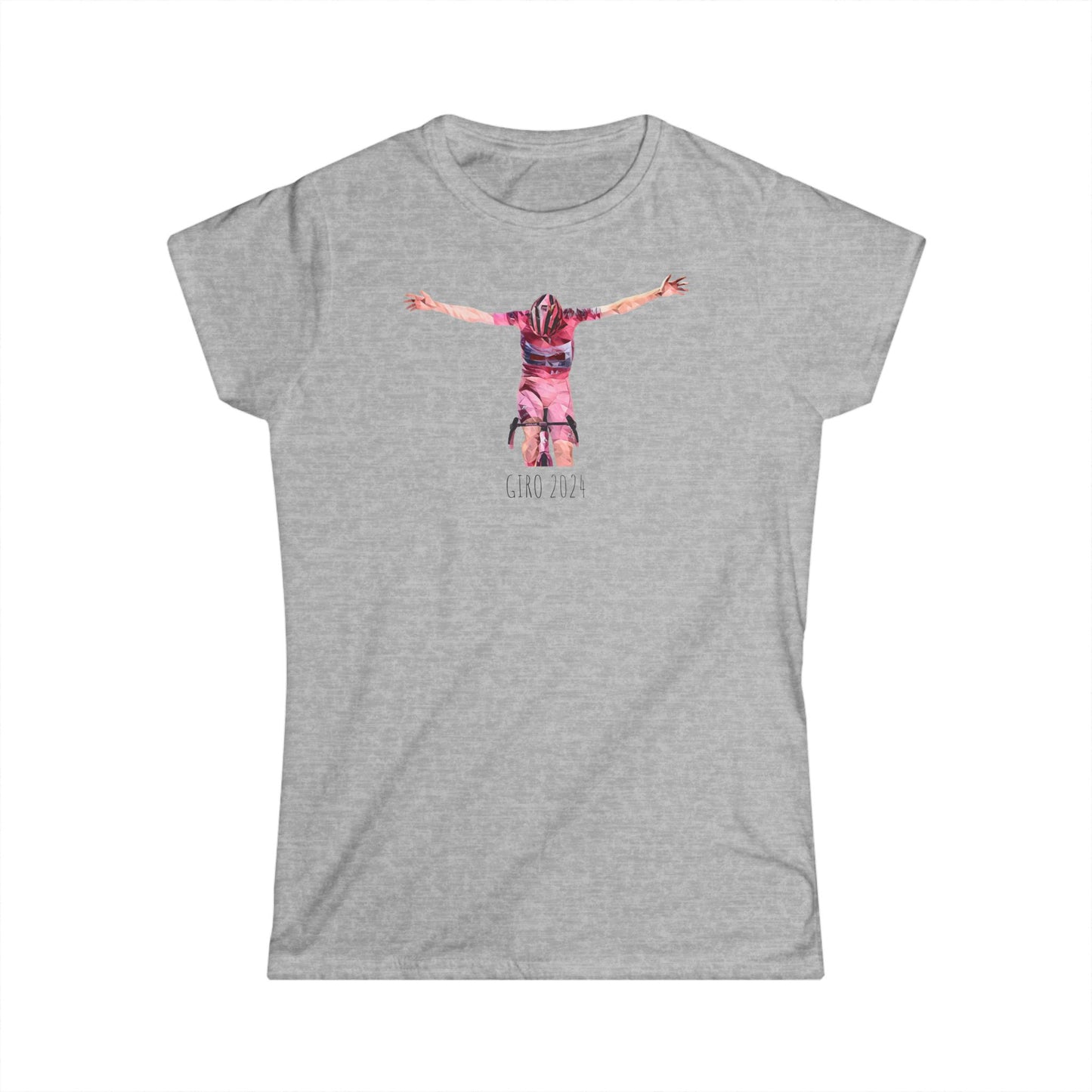 La leggenda del ciclismo Tadej Pogacar al Giro d'Italia - Woman midweight t-shirt