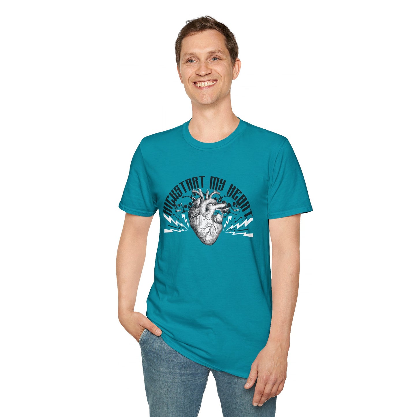 Kickstart My Heart Rock 'n' Roll Unisex T-Shirt - Design digital Artist 2M