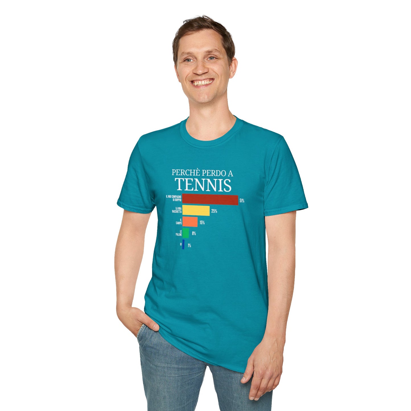 Perchè perdo a Tennis - T-shirt