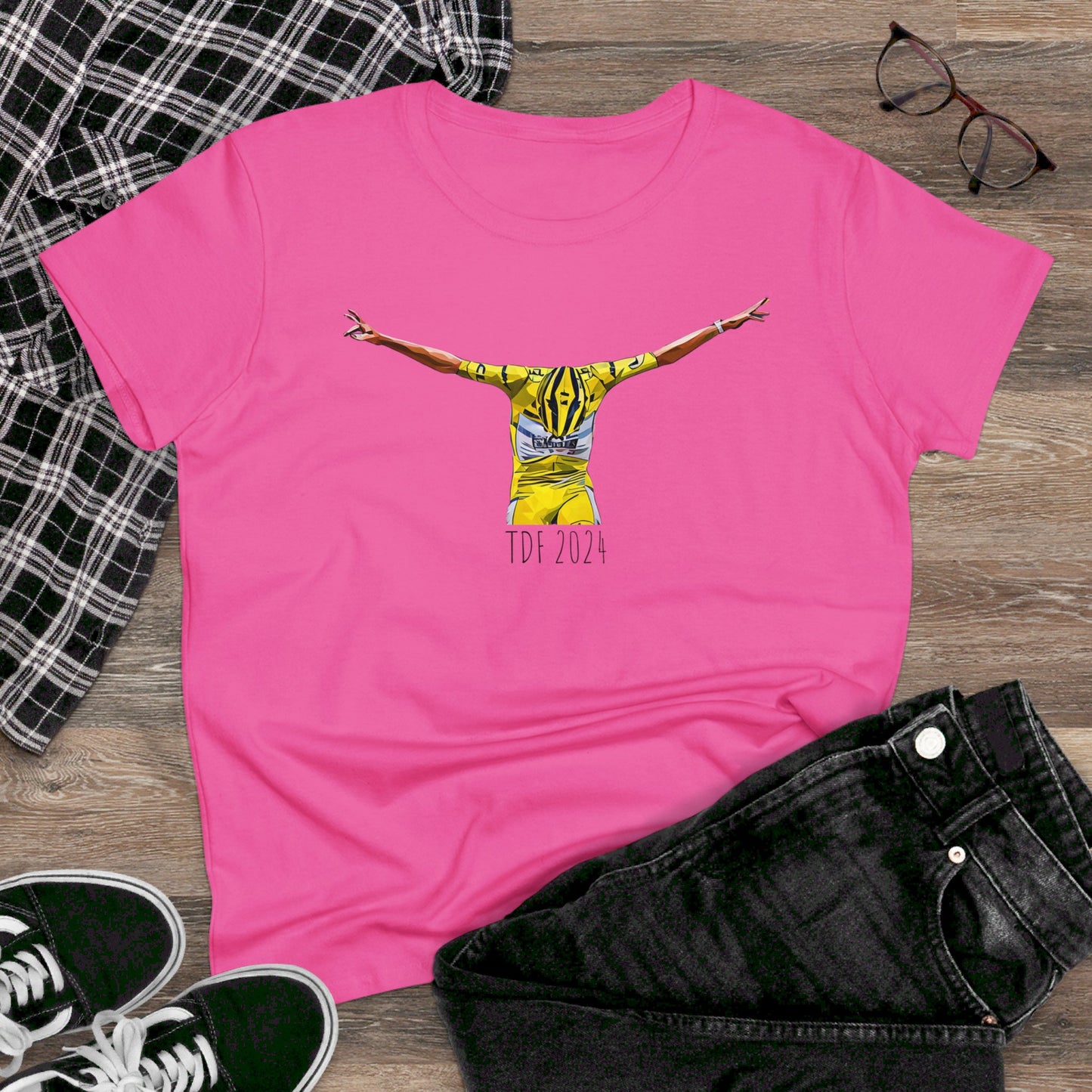 Tadej Pogacar vincitore al Tour de France - Donna t-shirt