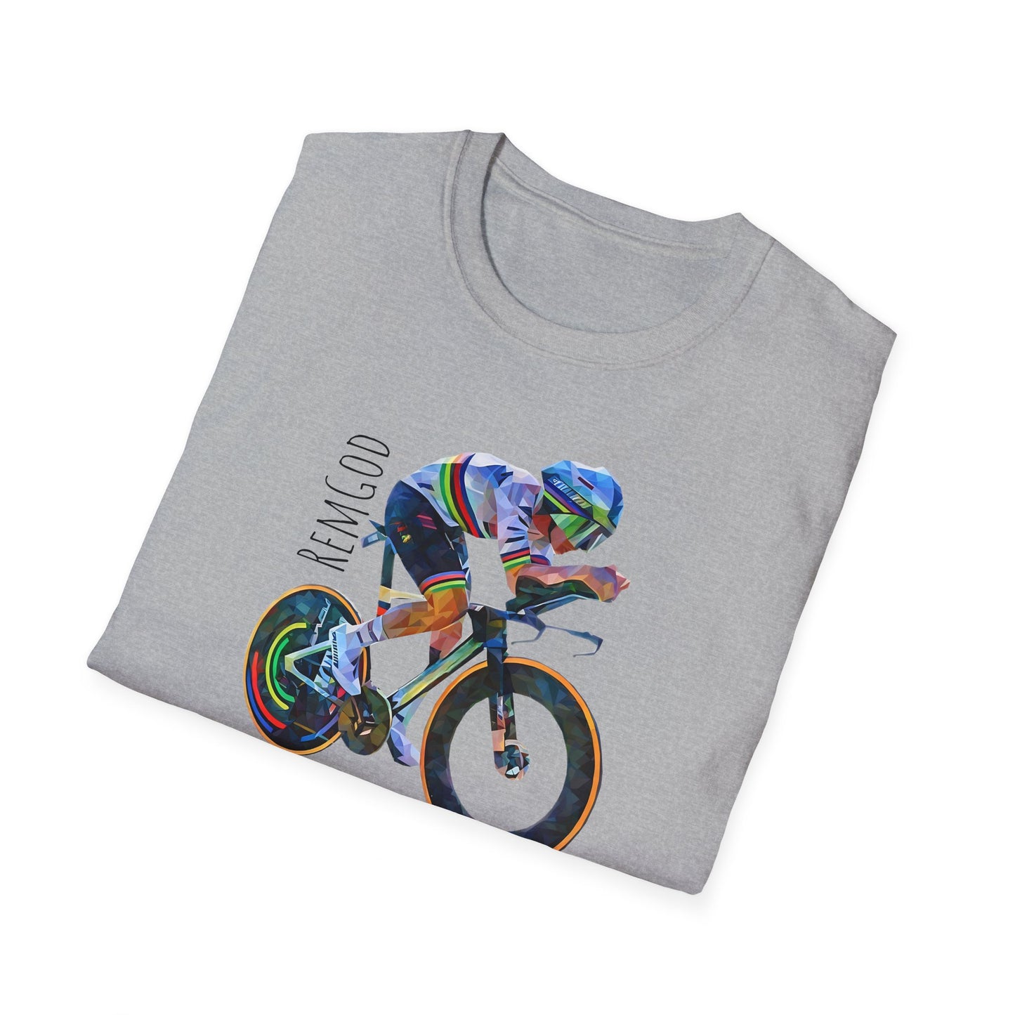 REMGod " Remco Evenepoel the cronoman" - Unisex Softstyle T-Shirt