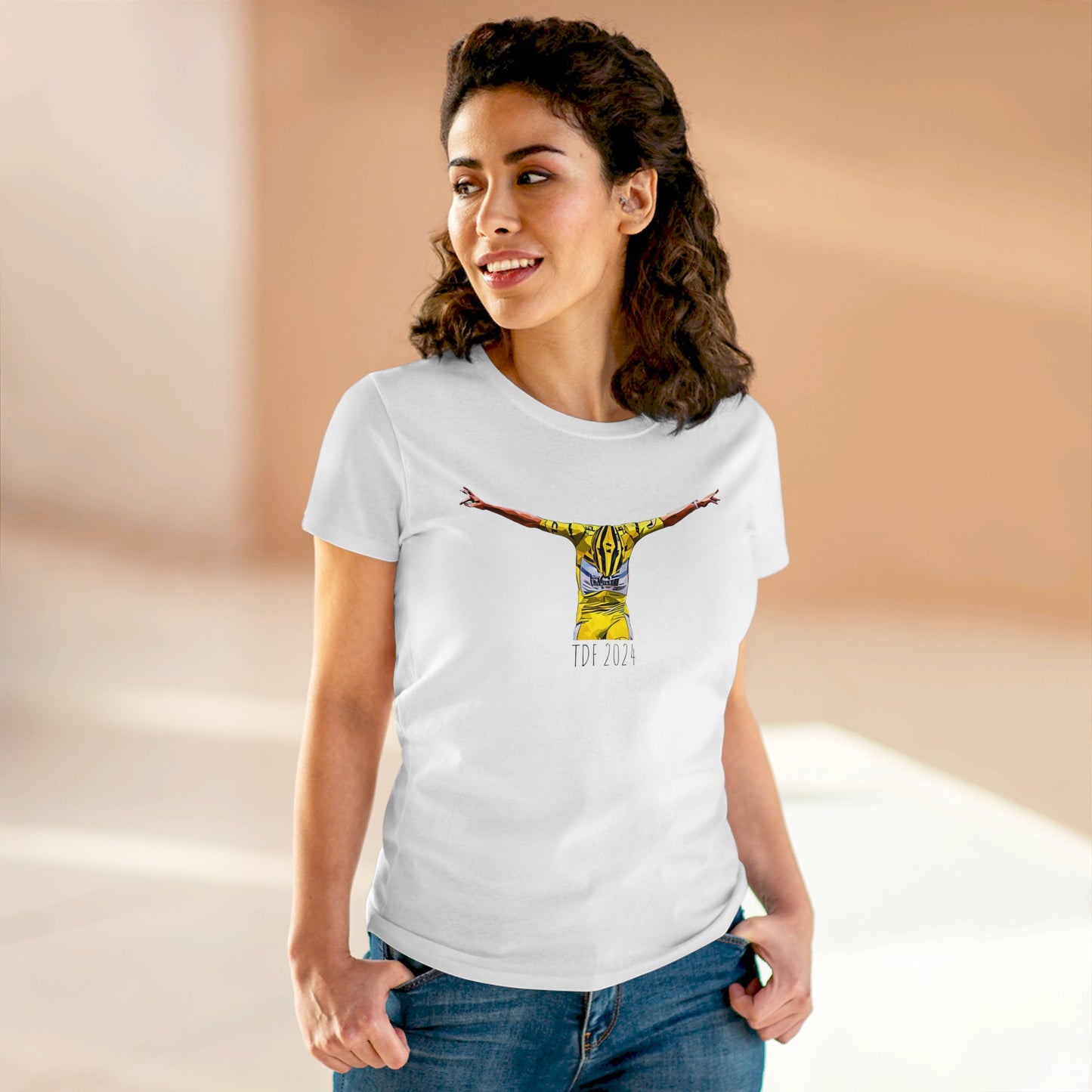 Tadej Pogacar vincitore al Tour de France - Donna t-shirt