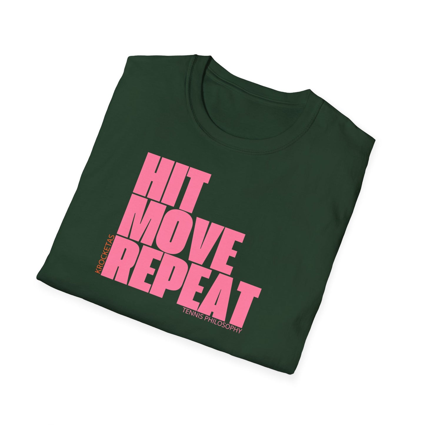 Hit Move Repeat - Tennis Philosophy Unisex