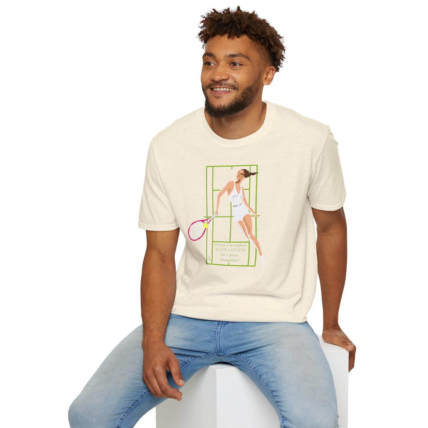 Tennis Scuola di Vita T-Shirt – Unisex