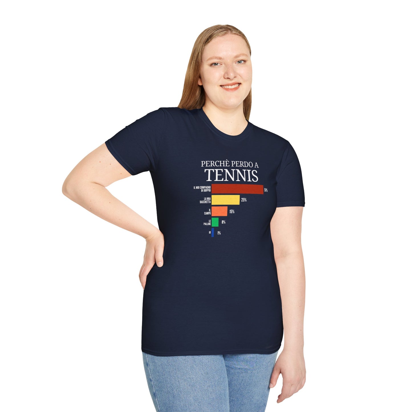 Perchè perdo a Tennis - T-shirt