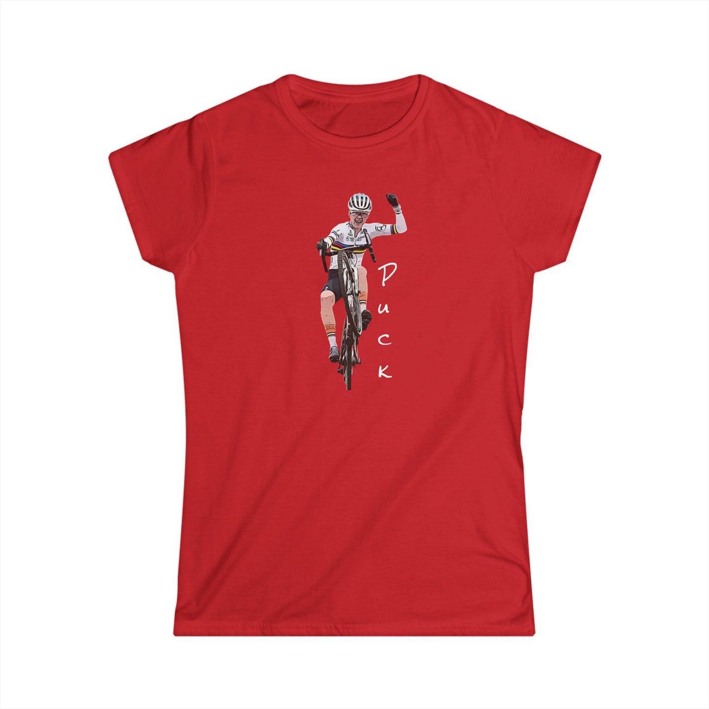 Puck Pieterse Ciclocross - Mountain Bike. T-shirt Donna
