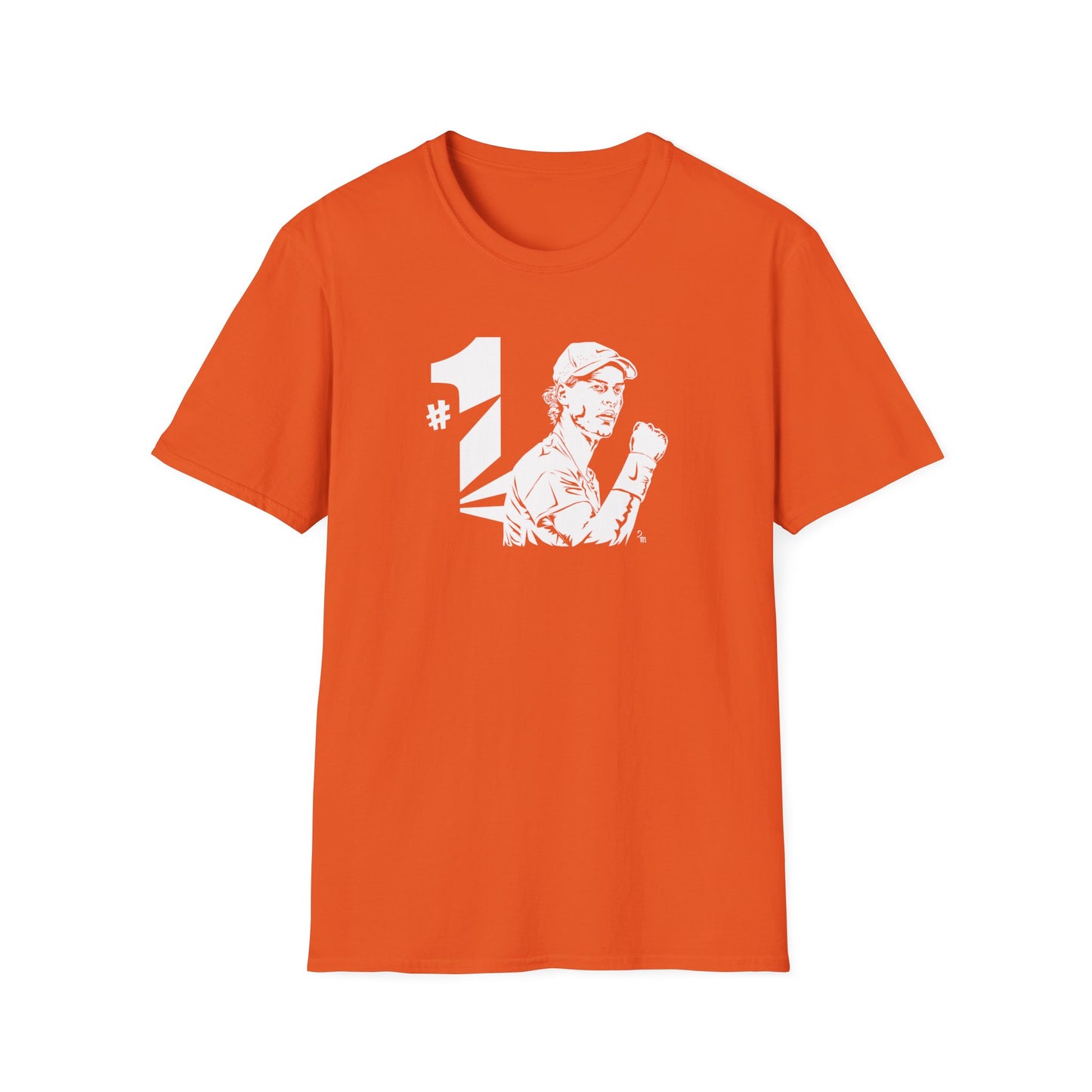 Jannik Sinner number 1 Unisex T-Shirt