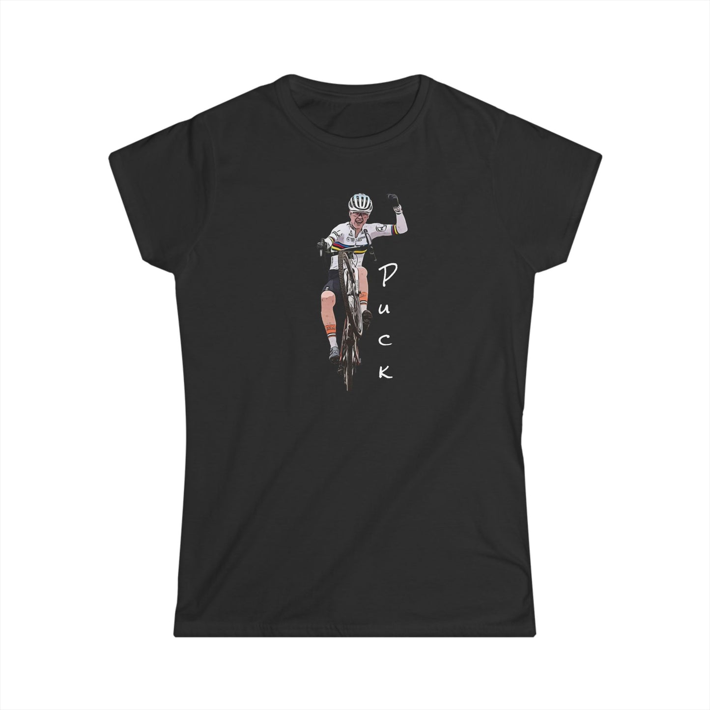 Puck Pieterse Ciclocross - Mountain Bike. T-shirt Donna
