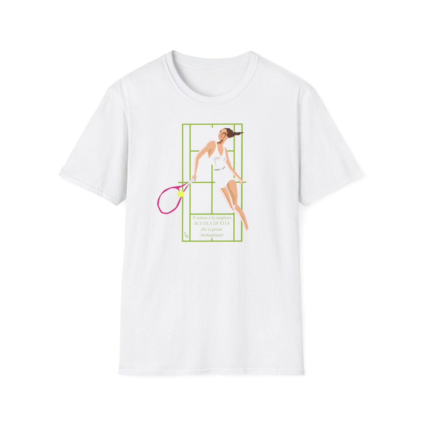 Tennis Scuola di Vita T-Shirt – Unisex