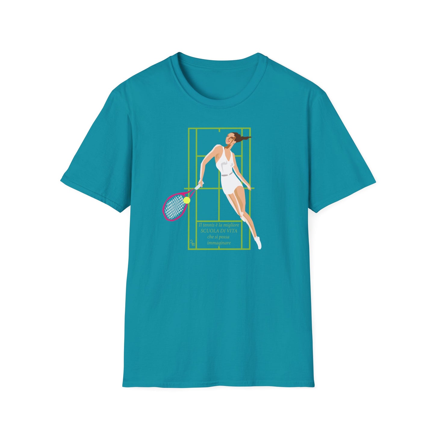 Tennis Scuola di Vita T-Shirt – Unisex