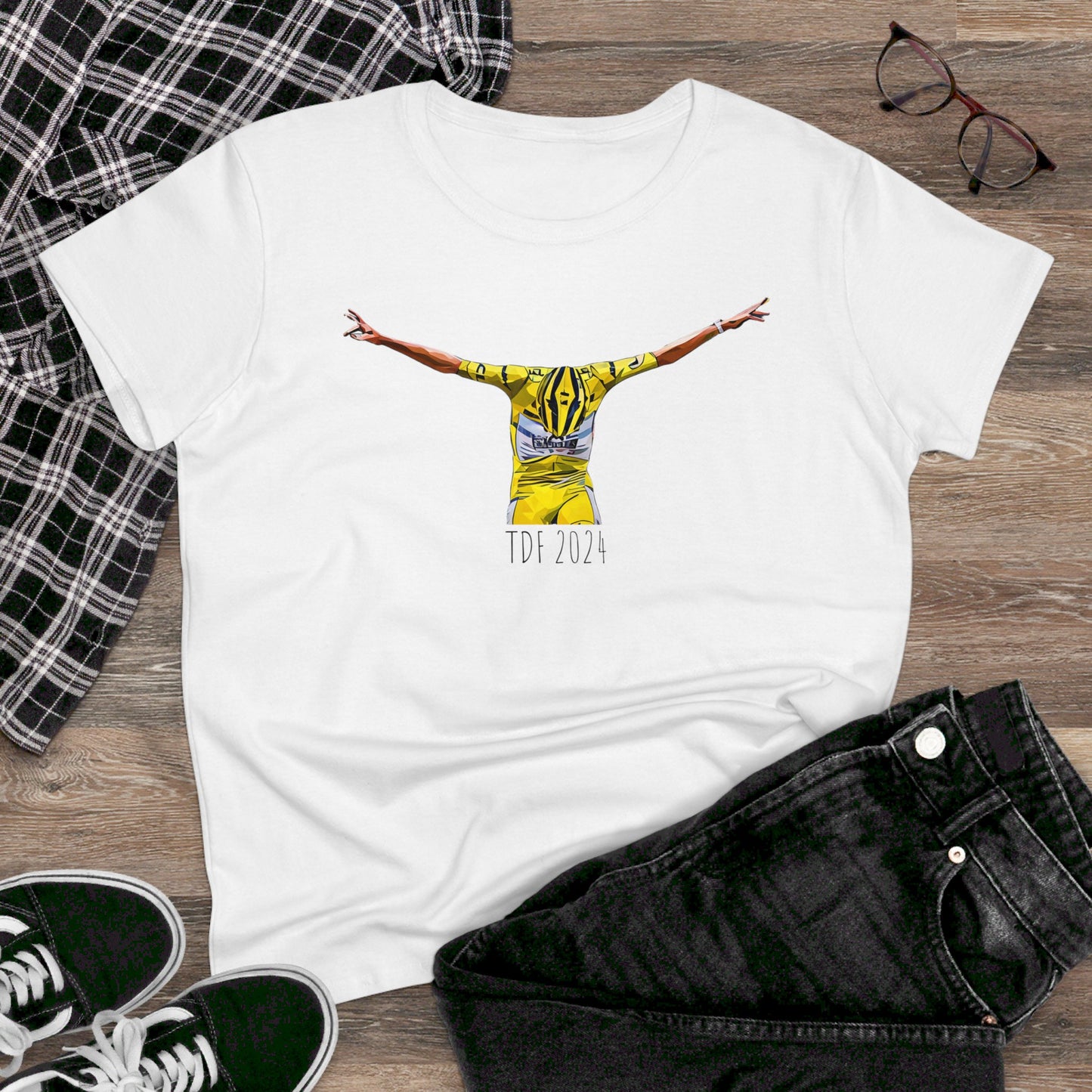 Tadej Pogacar vincitore al Tour de France - Donna t-shirt