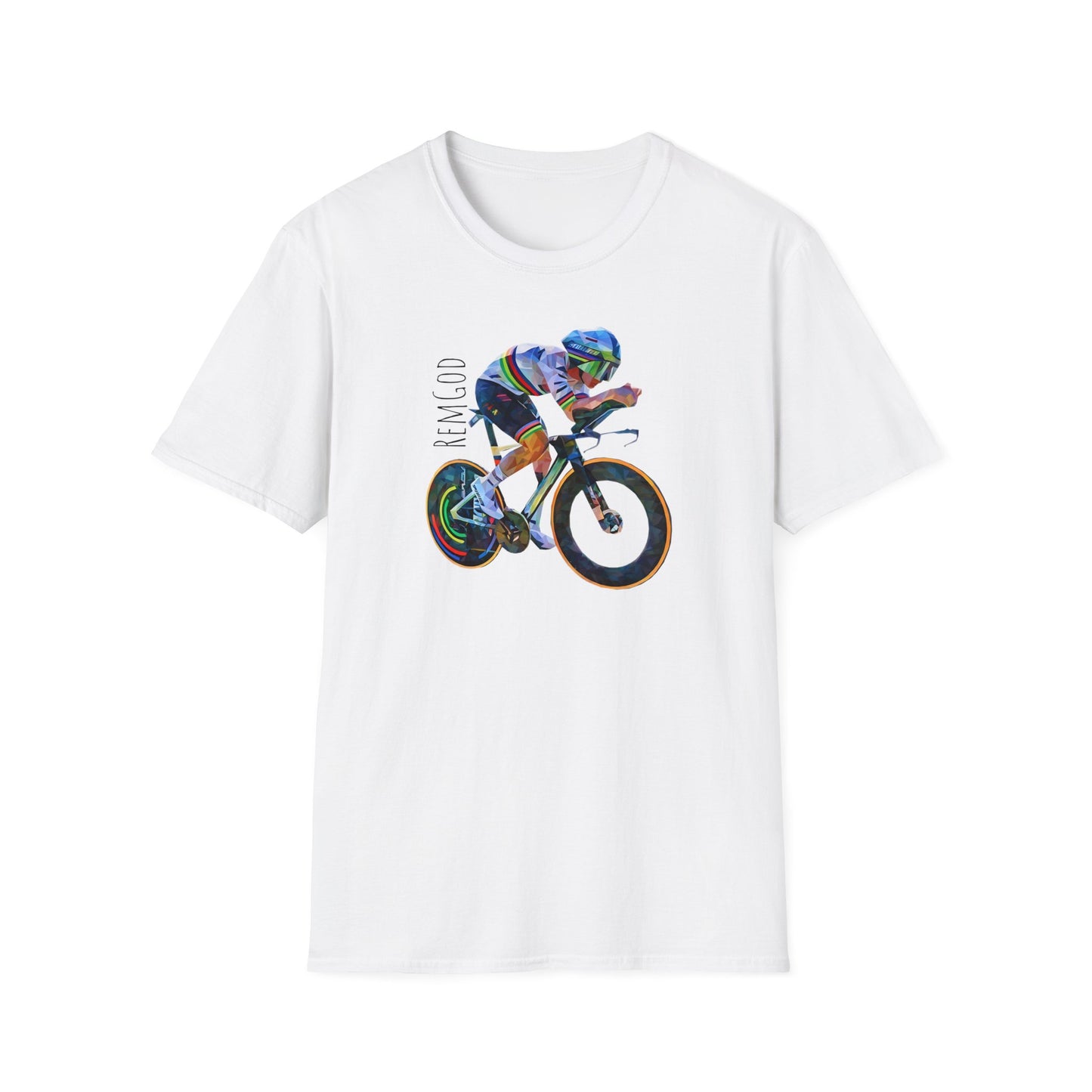 REMGod " Remco Evenepoel the cronoman" - Unisex Softstyle T-Shirt