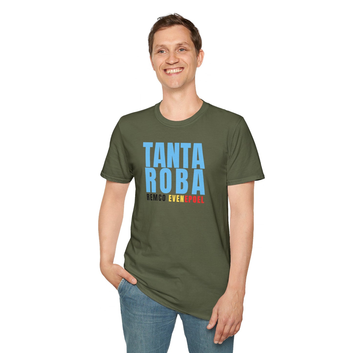 Remco Evenepoel "TANTA ROBA" campione olimpico - t-shirt