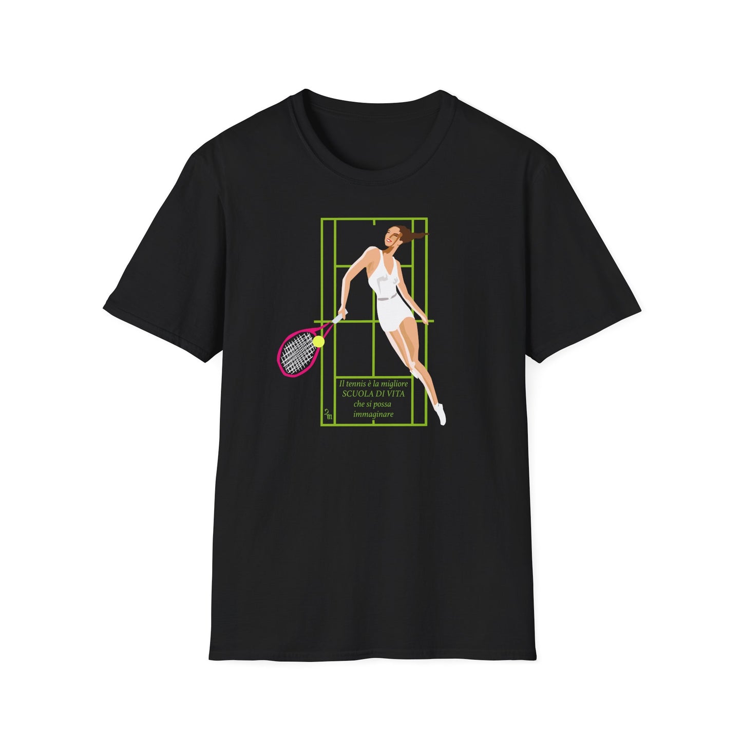 Tennis Scuola di Vita T-Shirt – Unisex