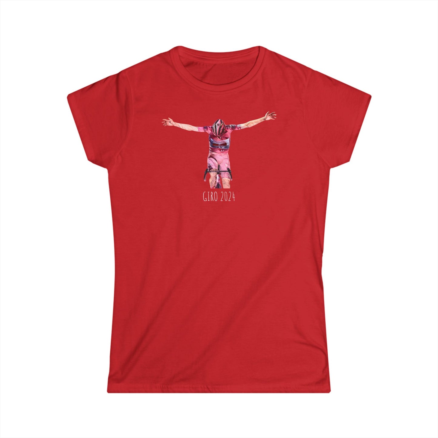 La leggenda del ciclismo Tadej Pogacar al Giro d'Italia - Woman midweight t-shirt