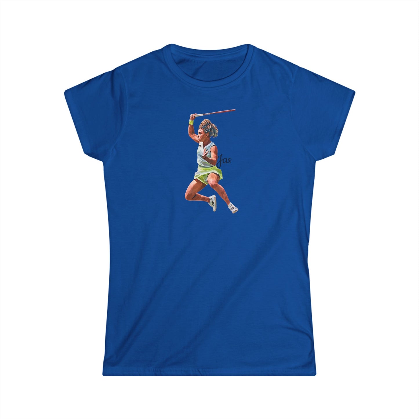 Jasmine Paolini "JAS" Donna - T-shirt per Fan di Tennis - Abbigliamento Sportivo Femminile