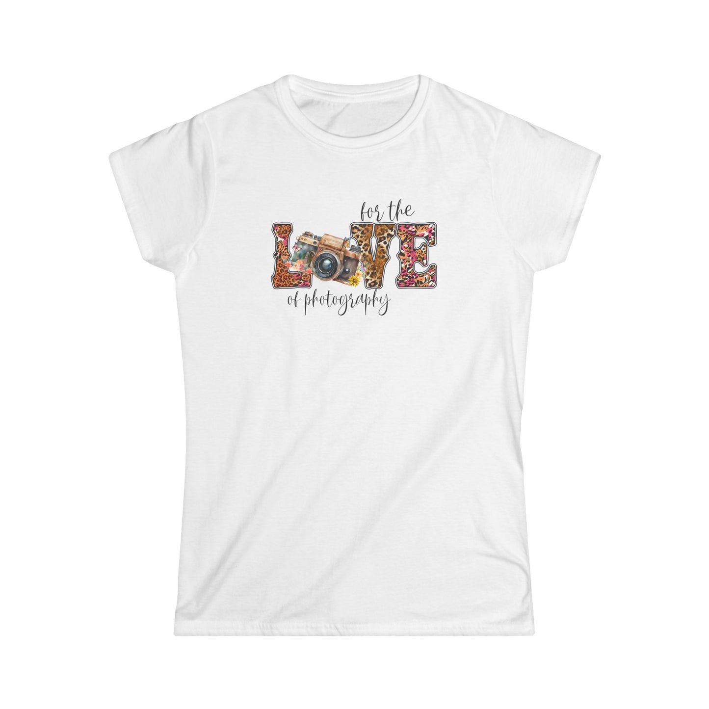 Photography Lovers t-shirt donna