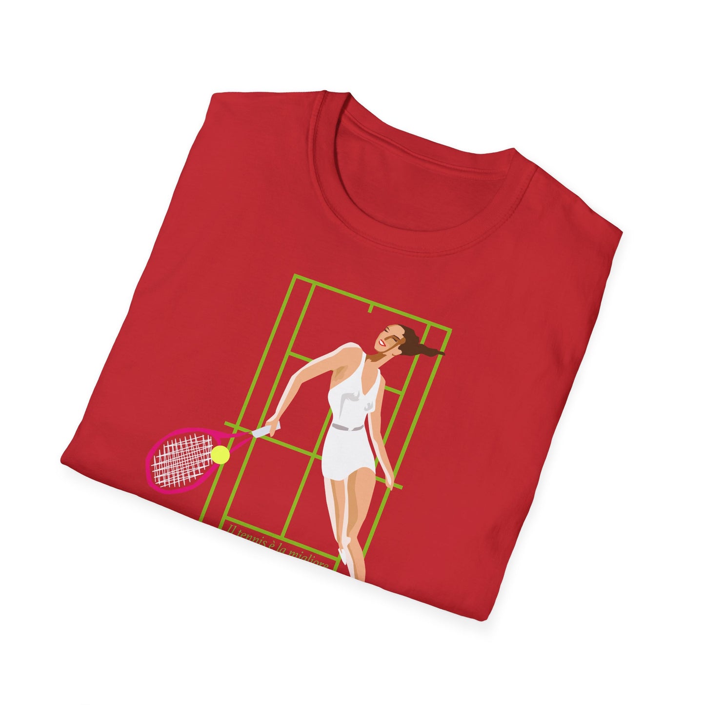 Tennis Scuola di Vita T-Shirt – Unisex