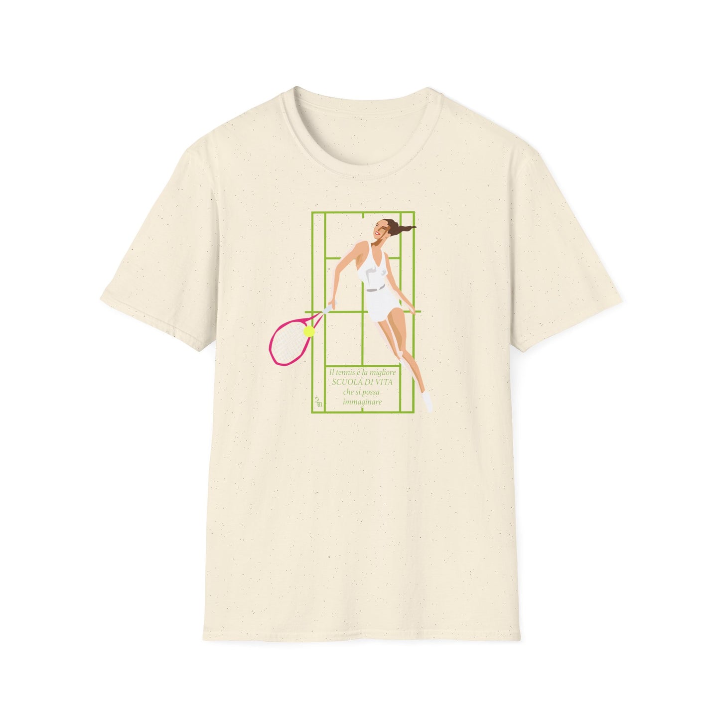 Tennis Scuola di Vita T-Shirt – Unisex