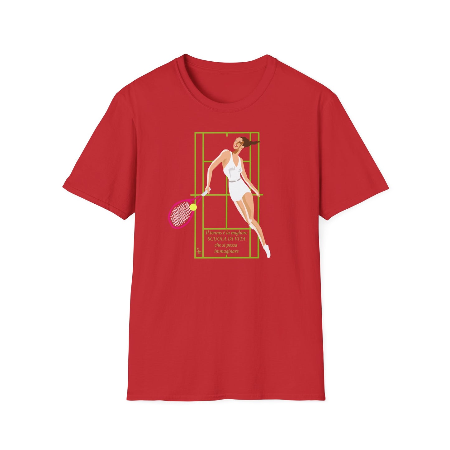 Tennis Scuola di Vita T-Shirt – Unisex