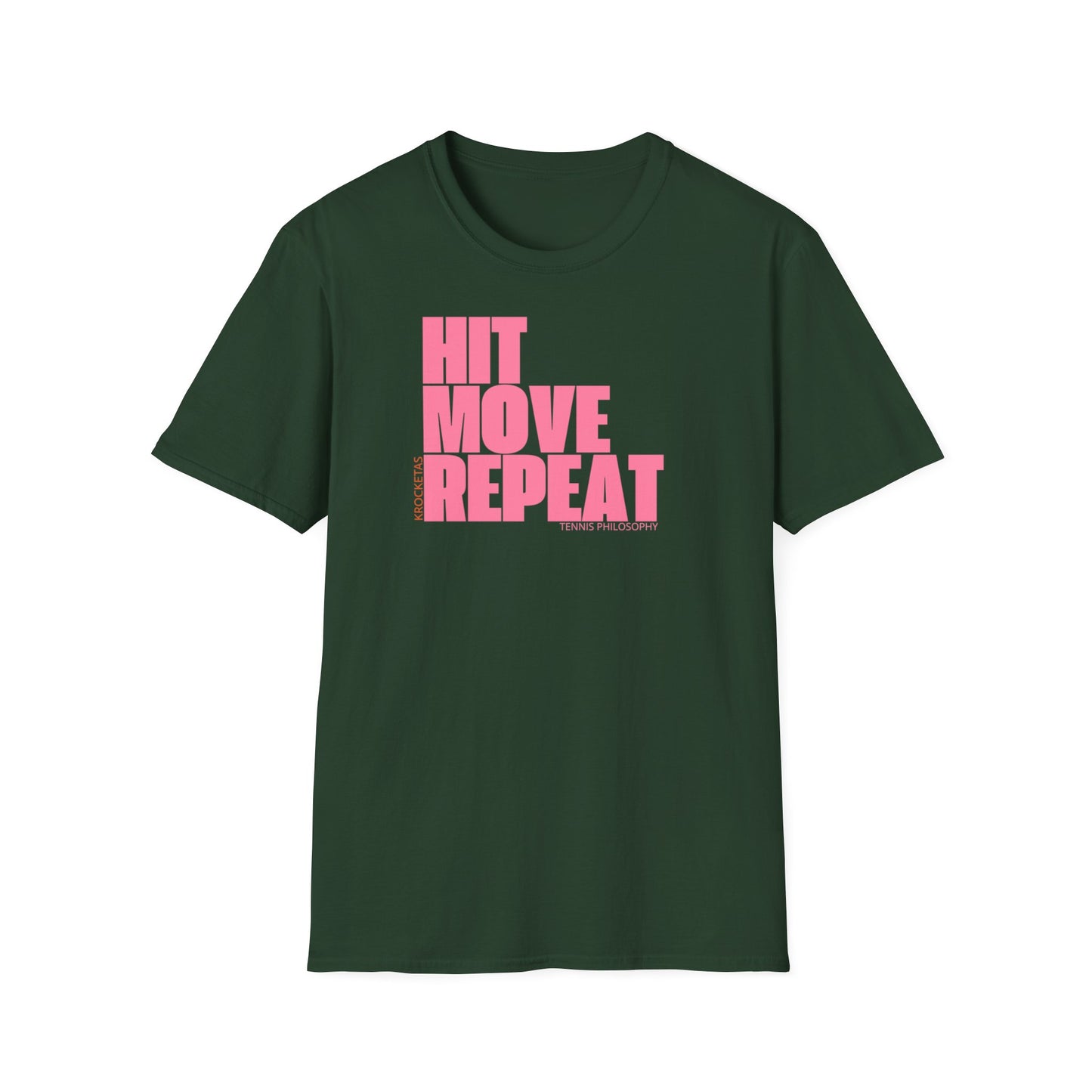 Hit Move Repeat - Tennis Philosophy Unisex