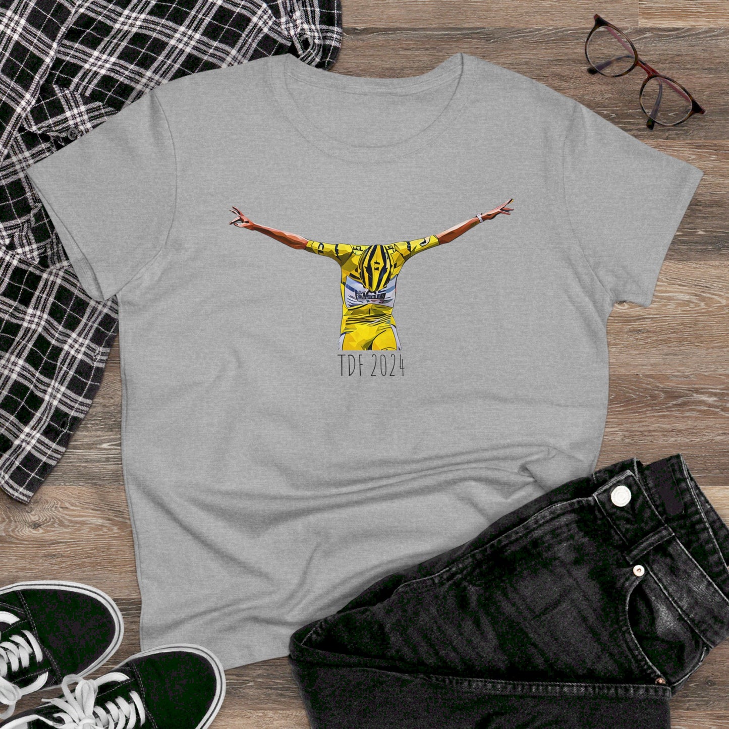 Tadej Pogacar vincitore al Tour de France - Donna t-shirt