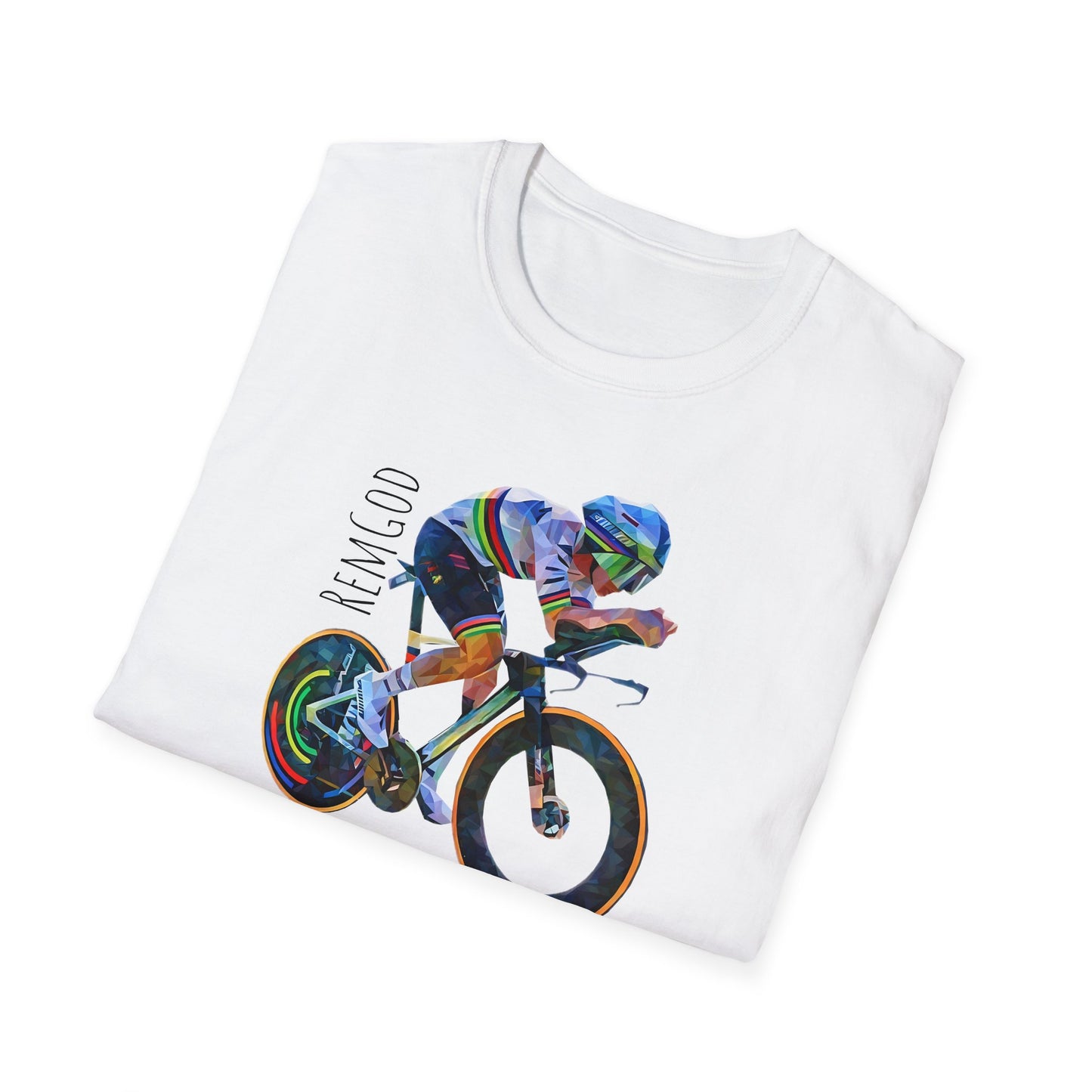 REMGod " Remco Evenepoel the cronoman" - Unisex Softstyle T-Shirt