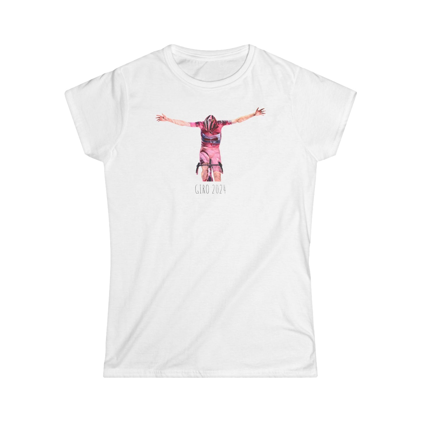 La leggenda del ciclismo Tadej Pogacar al Giro d'Italia - Woman midweight t-shirt